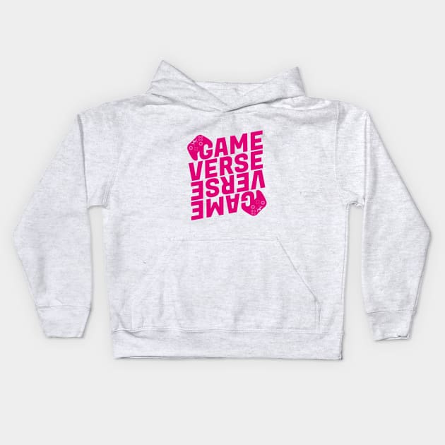 Game Verse Kids Hoodie by attire zone